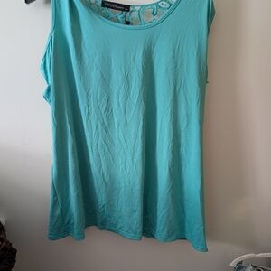 Zanzea Turquoise Sleeveless Tank Top